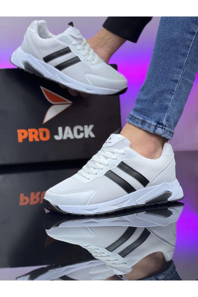 BEYAZ ERKEK GÜNLÜK SNEAKER SPOR AYAKKABI Beyaz - 43
