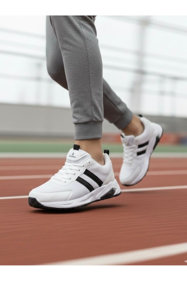 BEYAZ ERKEK GÜNLÜK SNEAKER SPOR AYAKKABI Beyaz - 44