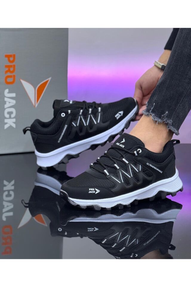 Siyah Erkek Günlük Spor Ayakkabı Unisex Siyah - 42