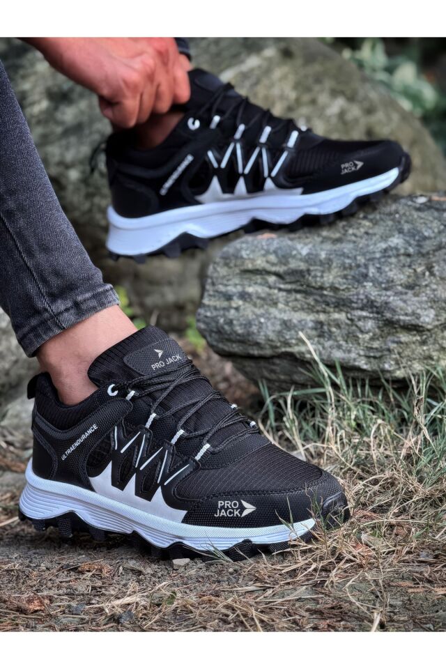 Siyah Erkek Günlük Spor Ayakkabı Unisex Siyah - 43